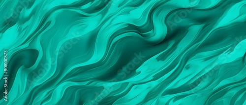 Abstract teal and orange marbled texture.