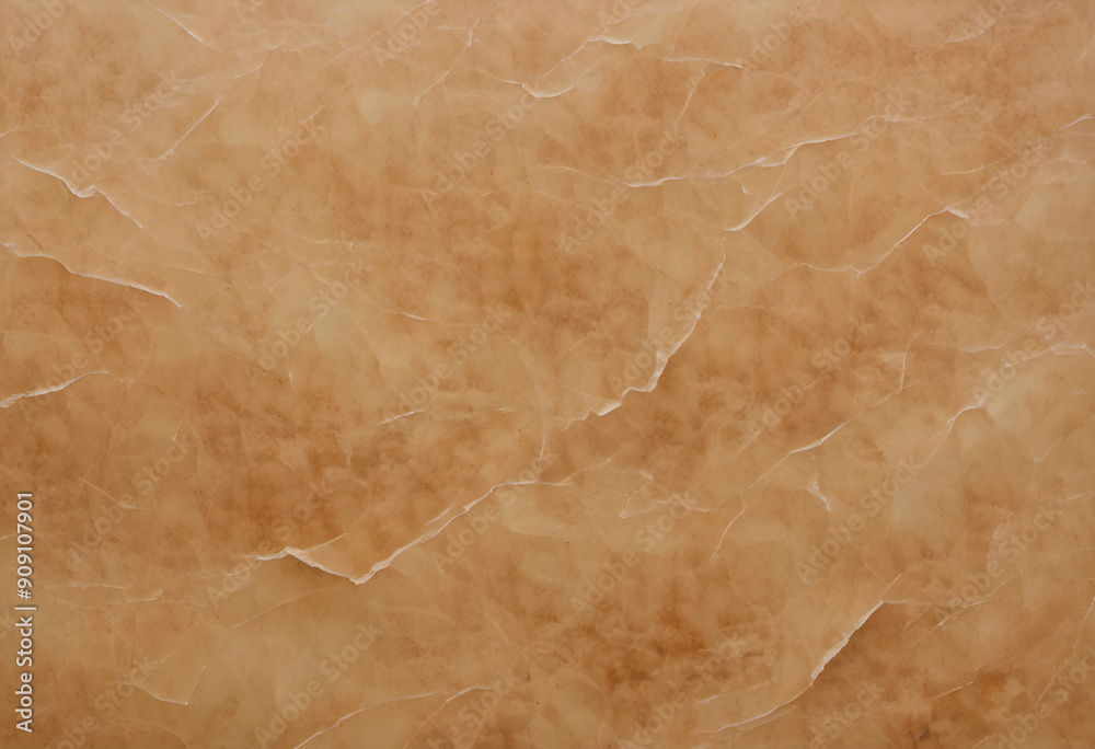 Fototapeta premium A textured background featuring crumpled, wrinkled paper in warm beige tones. The surface has a natural, organic feel, ideal for artistic or design purposes.