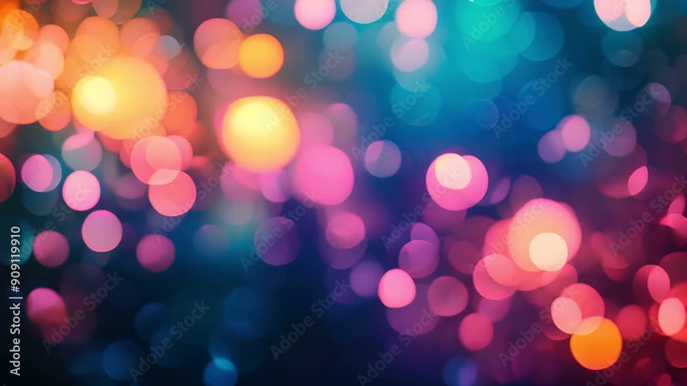 Abstract background with colorful bokeh lights. Abstract background with colorful bokeh lights.