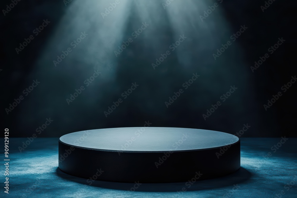 A hi tech platform exudes luxury with its empty surface glistening under the refined sunlight filtering A hi tech platform exudes luxury with its empty surface glistening under the refined sunlight filtering