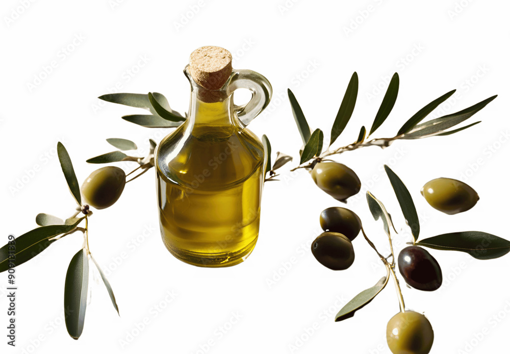 olive oil with olives olive oil with olives