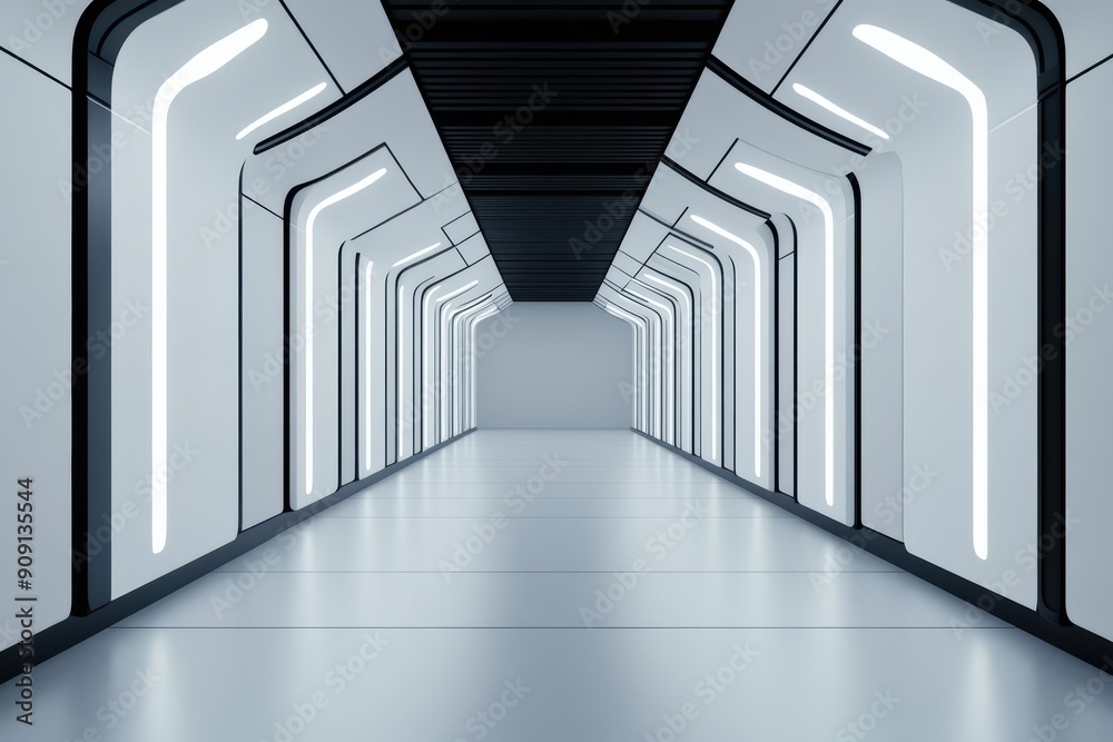 Luxury scifi business banner design, with an empty stateoftheart office space, perfect for showcasing futuristic business solutions and innovative concepts Luxury scifi business banner design, with an empty stateoftheart office space, perfect for showcasing futuristic business solutions and innovative concepts