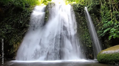 waterfall in the park