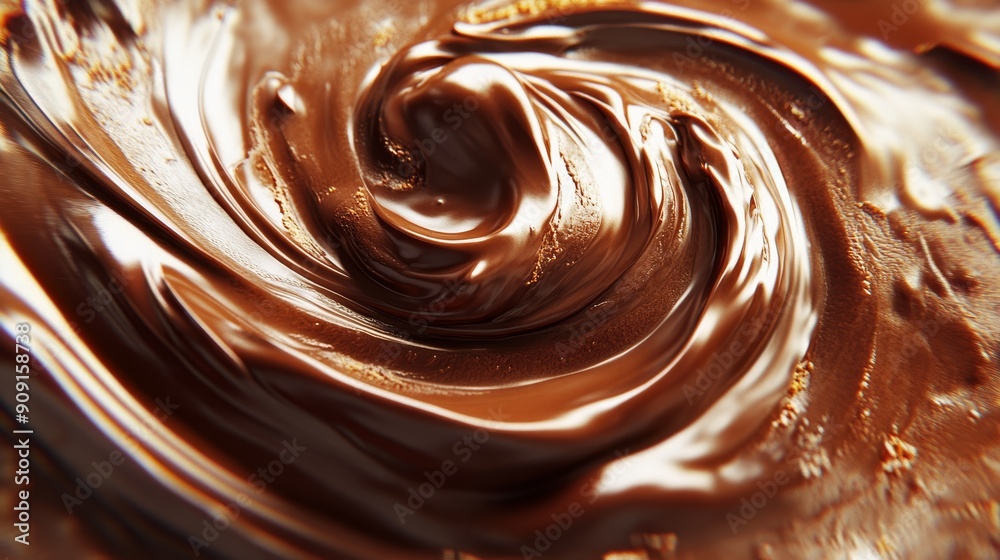 Chocolate background. Melted chocolate swirl texture Chocolate background. Melted chocolate swirl texture