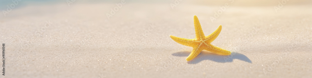 line beach sand sea starfish shells wide image line beach sand sea starfish shells wide image