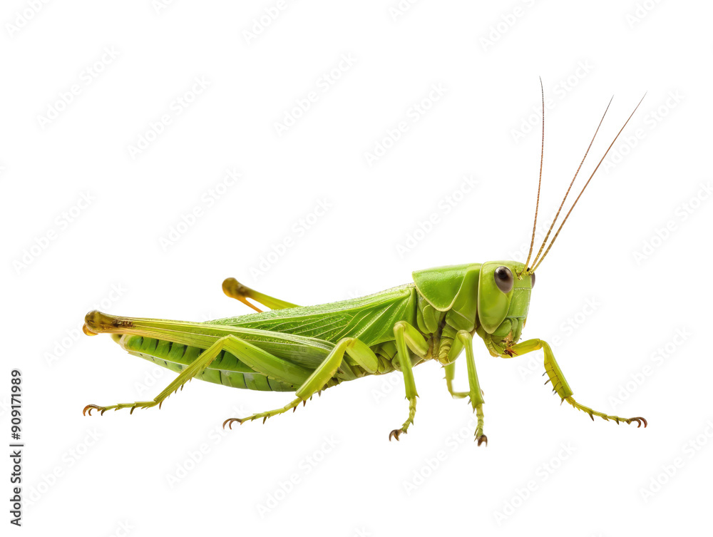 Close-up of a vibrant green grasshopper showcasing its detailed features and natural beauty in a garden setting. Close-up of a vibrant green grasshopper showcasing its detailed features and natural beauty in a garden setting.
