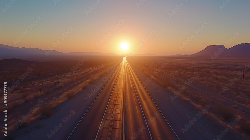 A long empty highwayl A long empty highwayl