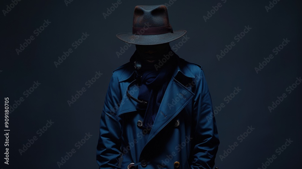 The man in trenchcoat The man in trenchcoat