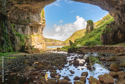 Smoo Cave Durness Scottish North Coast 500 photo