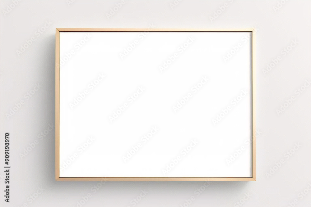 Realistic empty picture frame. Poster in the frame on the wall. Blank white picture mockup template. Vector design Realistic empty picture frame. Poster in the frame on the wall. Blank white picture mockup template. Vector design