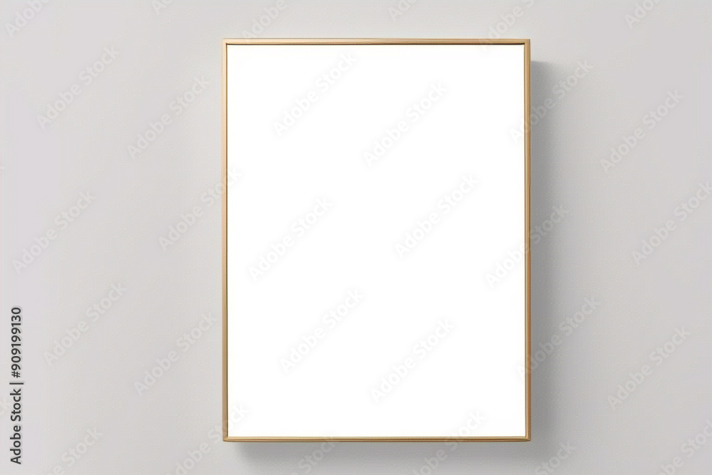 Realistic empty picture frame. Poster in the frame on the wall. Blank white picture mockup template. Vector design Realistic empty picture frame. Poster in the frame on the wall. Blank white picture mockup template. Vector design
