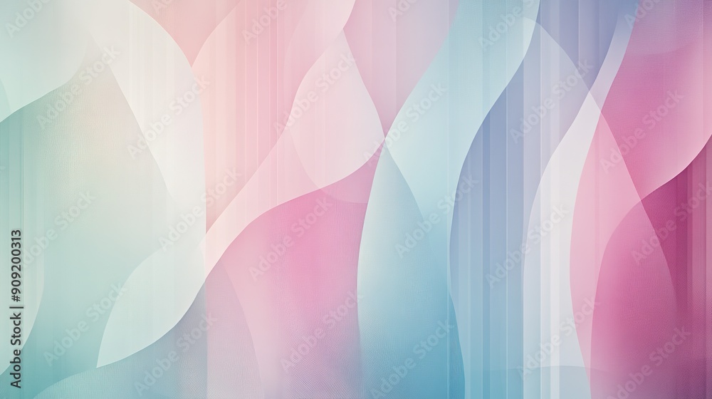 Abstract Background with Soft Pink and Blue Overlapping Shapes Abstract Background with Soft Pink and Blue Overlapping Shapes
