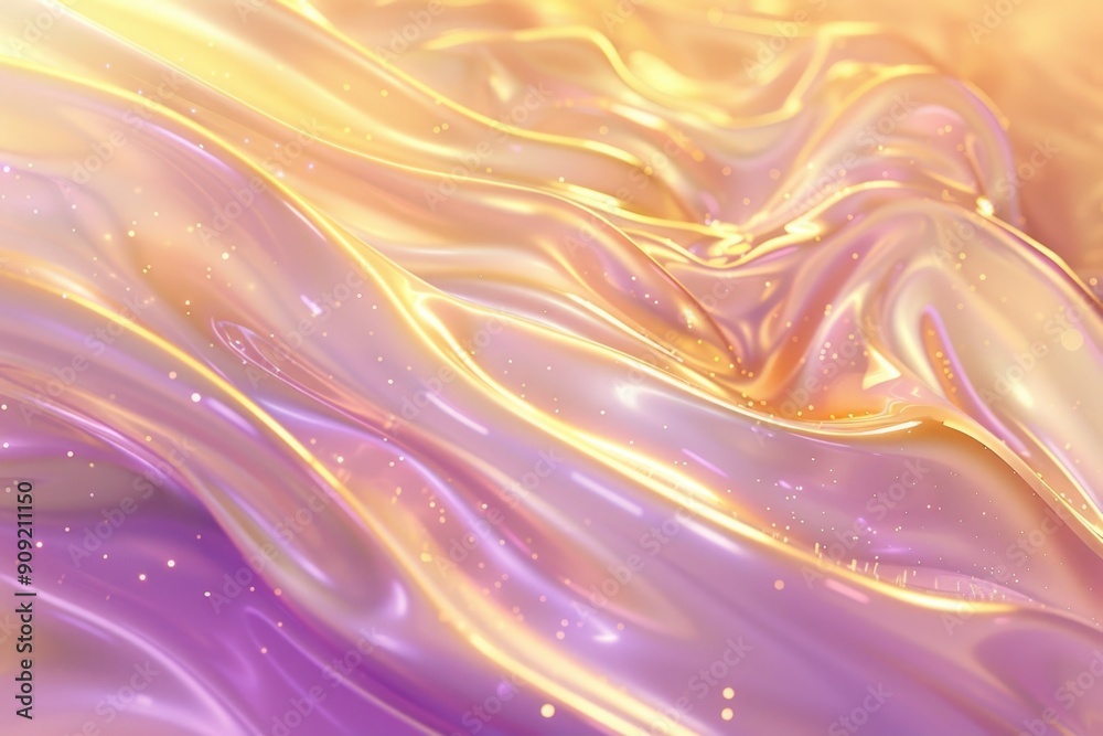 A detailed view of a luxurious purple and gold fabric A detailed view of a luxurious purple and gold fabric