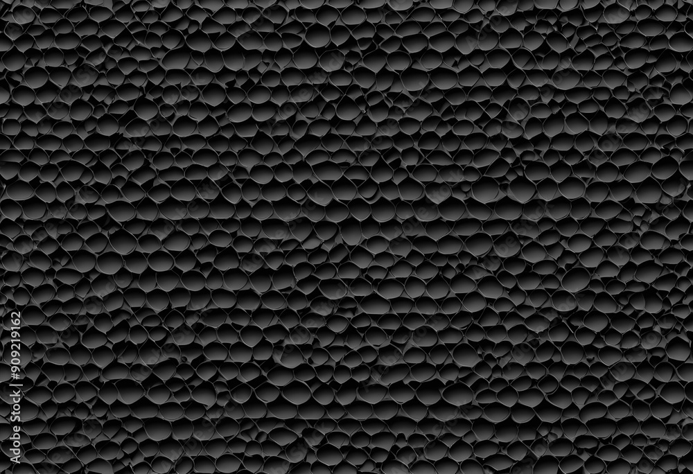 A textured black surface with wavy, undulating patterns resembling crumpled fabric or paper. The design creates a sense of depth and movement, ideal for backgrounds or abstract art. A textured black surface with wavy, undulating patterns resembling crumpled fabric or paper. The design creates a sense of depth and movement, ideal for backgrounds or abstract art.