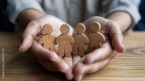 Caring organization, leader with empathy and positive mindset.