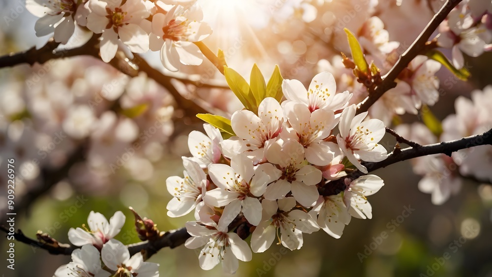 Obraz premium Spring Blossom Blooming Tree