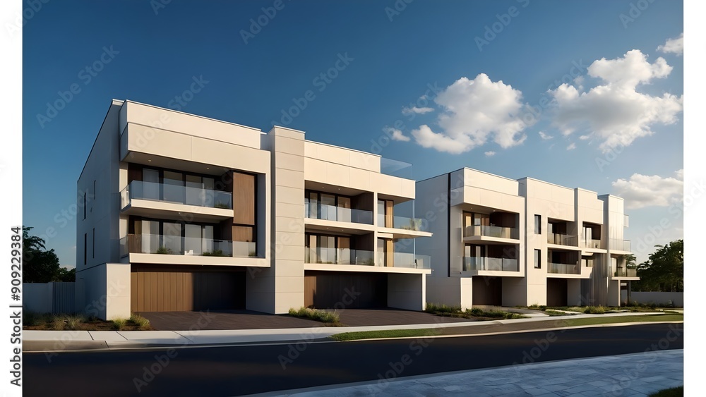 Modern Luxury Townhouses Modern Luxury Townhouses