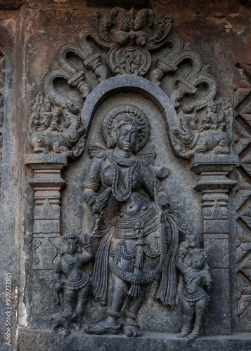 The Belur Temple Complex, India, is notable for its architecture, sculptures, reliefs, friezes, as well as iconography, inscriptions and history.