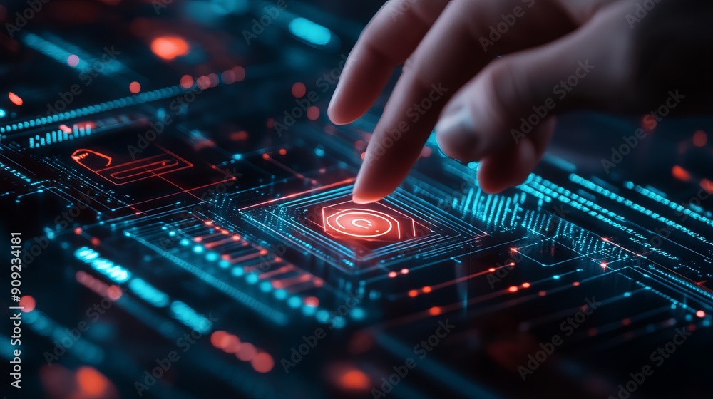 Cybersecurity and data protection on the internet where a person touches a virtual shield for secure access and encrypted connections illustrating a passwordprotected system and storage Cybersecurity and data protection on the internet where a person touches a virtual shield for secure access and encrypted connections illustrating a passwordprotected system and storage