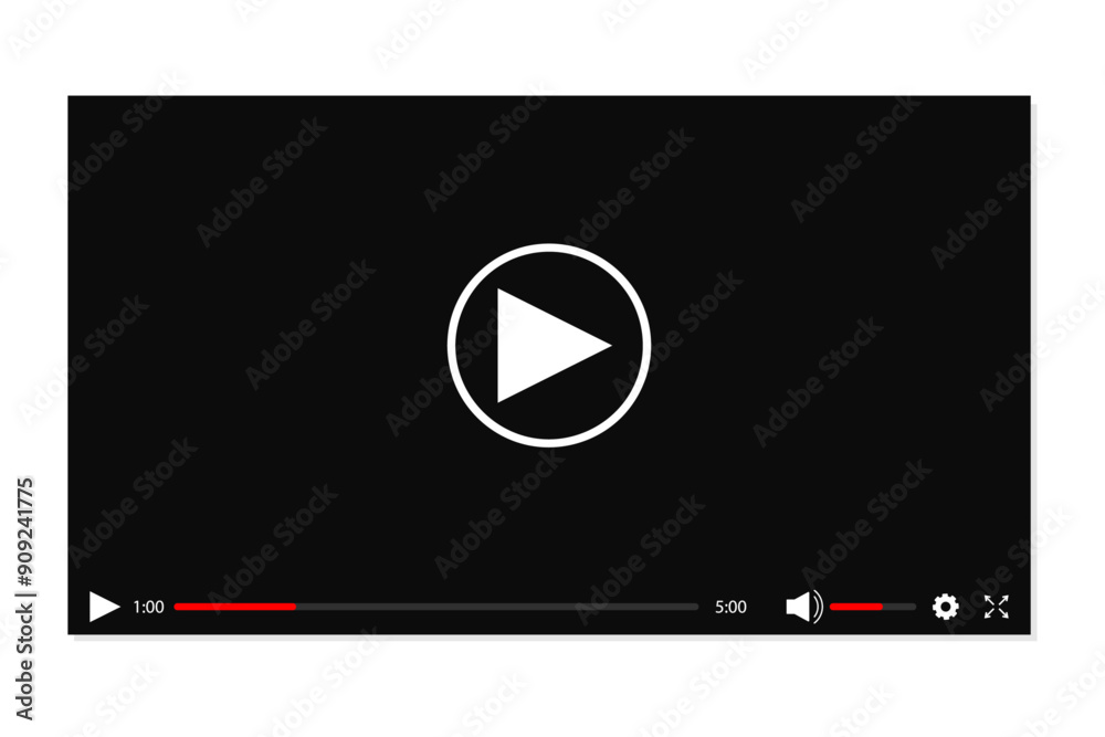 Video player template video player window for mobile app Video player template video player window for mobile app