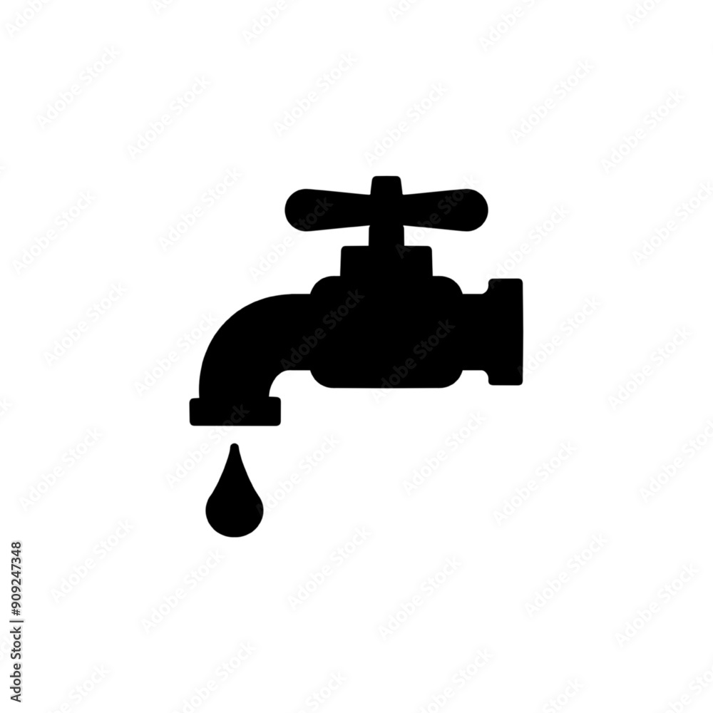 Faucet Icon Vector ilustration Design Template Faucet Icon Vector ilustration Design Template