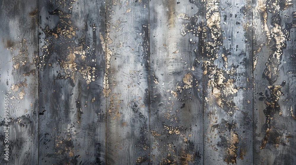 Chic wallpaper design with metallic accents for walls. Chic wallpaper design with metallic accents for walls.
