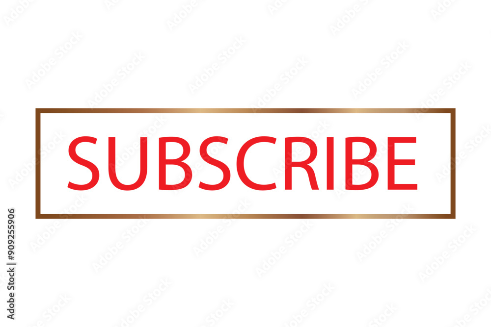 Subscribe button for get more notification to next video and content. Click red color button subscribe to channel social media platforms, marketing, promotion, vector and illustration. Subscribe button for get more notification to next video and content. Click red color button subscribe to channel social media platforms, marketing, promotion, vector and illustration.