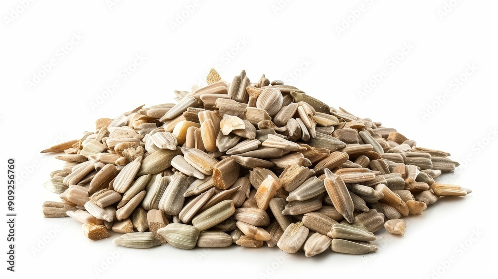 sunflower seeds isolated on white background sunflower seeds isolated on white background