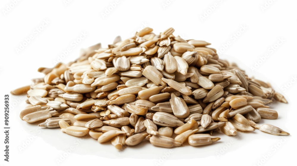sunflower seeds isolated on white background sunflower seeds isolated on white background