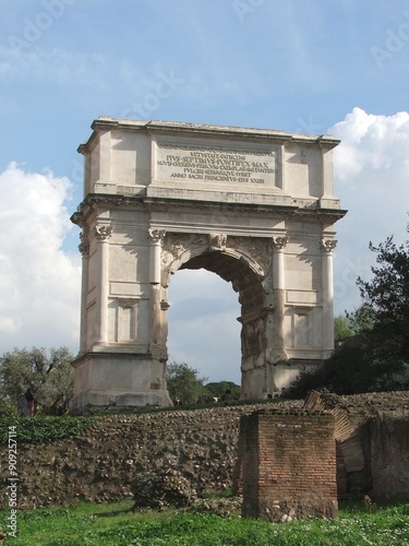 Photography Arch of Titus, Rome Italy