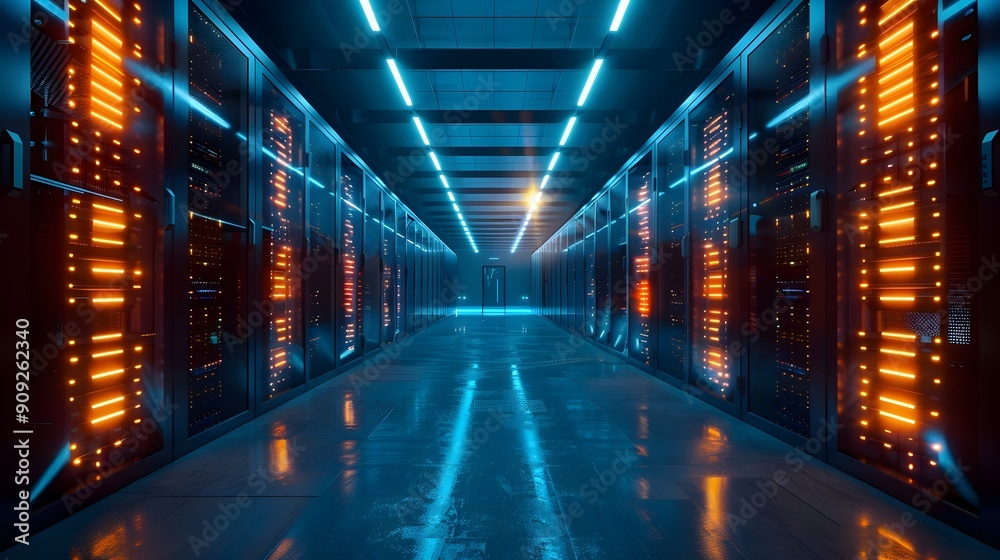 Futuristic Digital Fortress Safeguarding Critical Data and Information Futuristic Digital Fortress Safeguarding Critical Data and Information