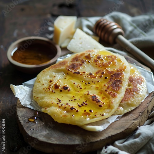 Harsha: A semolina bread, often served with honey or cheese for breakfast.