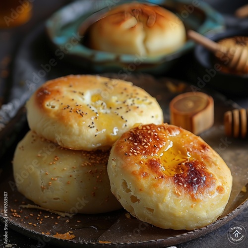 Harsha: A semolina bread, often served with honey or cheese for breakfast.