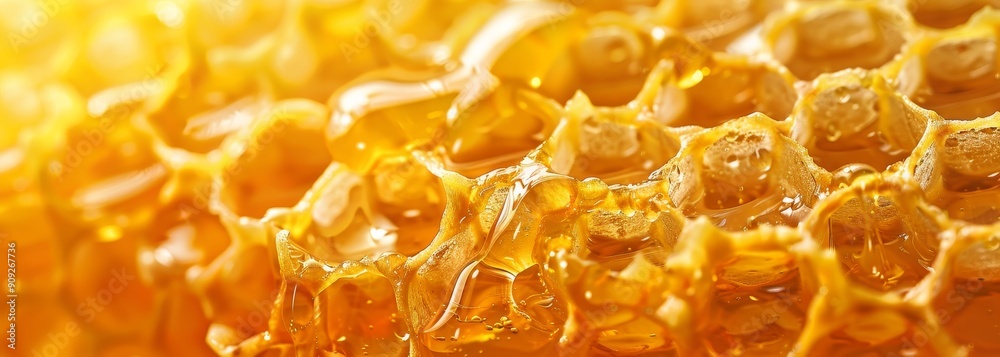 Close up honeycomb texture nature wallpaper background Close up honeycomb texture nature wallpaper background