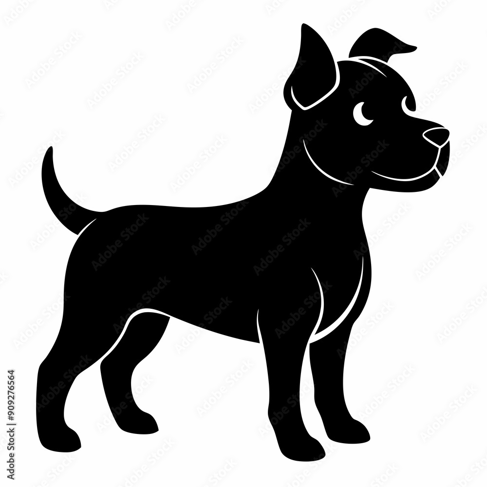 black and white dog black and white dog