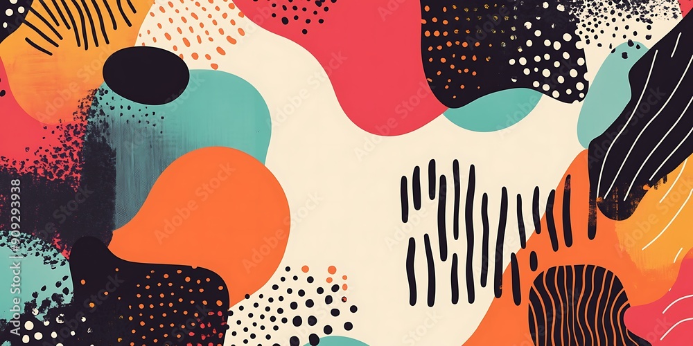 Fototapeta premium A geometric pattern texture background with sharp lines