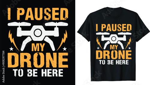 Drone Pilot Shirt, Unmanned Aerial Vehicle, Remotely Piloted Aircraft, Drone Design, UAV, Drone Pilot Shirt, Drone Operator, Drone Shirt, Funny Drone T-Shirt, Humor Drone T-Shirt