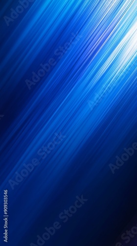 Abstract blue motion lines background, digital artwork concept