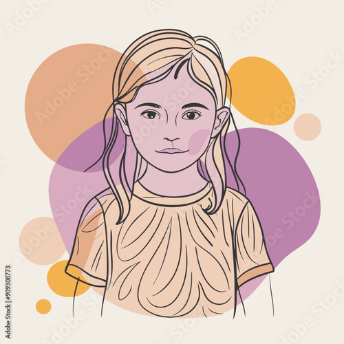 a girl Silhouettes standing possing looking front of camera