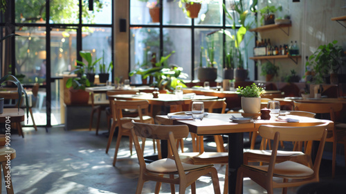 An eco-conscious restaurant prioritizes farm-to-table dining experiences.