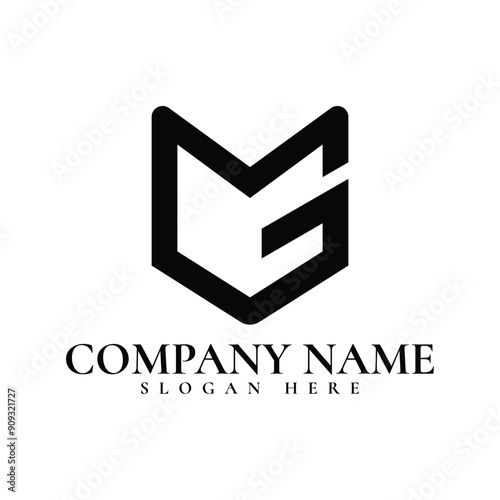 Best MG Letter Logo Design - Vector Images
