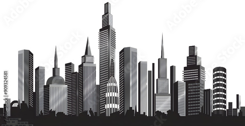 Building city illustration Vector