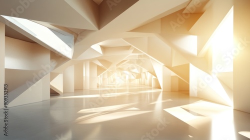 Abstract Geometric Structure with Light