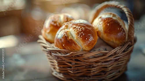 basket of buns