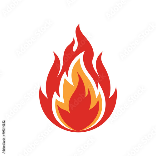 Fire red, flames icon, flames, bonfire, fire logo design vector illustration, Creative Flames Fireball Collection Logo Vector Icons Symbol Design Illustration