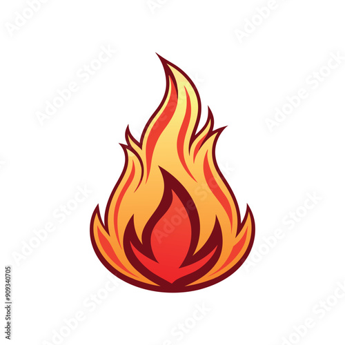 Fire red, flames icon, flames, bonfire, fire logo design vector illustration, Creative Flames Fireball Collection Logo Vector Icons Symbol Design Illustration