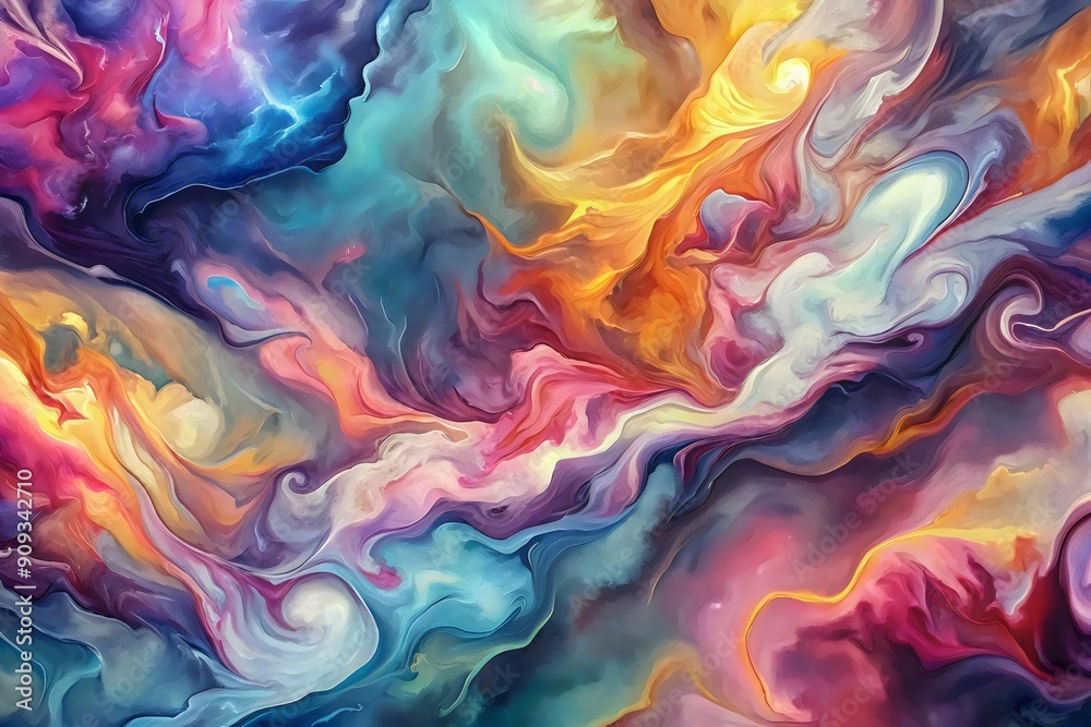 Vibrant Colorful Swirling Abstract Fluid Art Expressionism Techniques Vibrant Colorful Swirling Abstract Fluid Art Expressionism Techniques