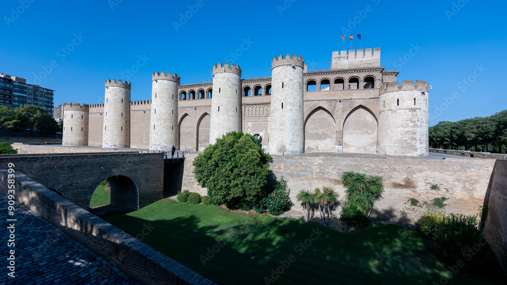 Obraz premium Palacio de Aljafería Zaragoza