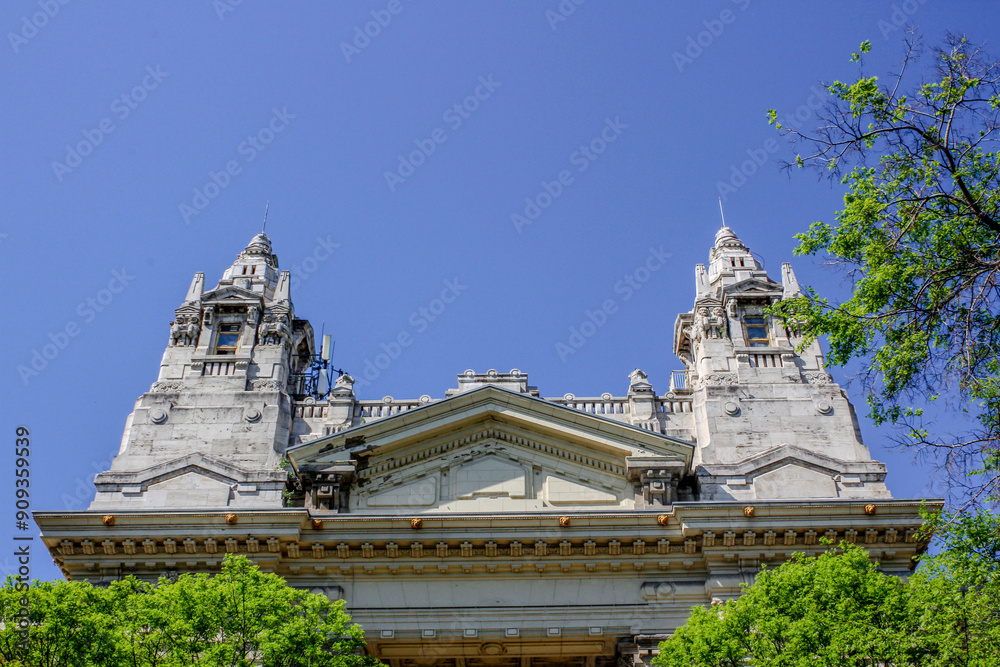 The beautiful city of Budapest in Hungary