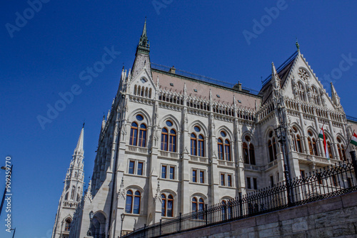 The beautiful city of Budapest in Hungary